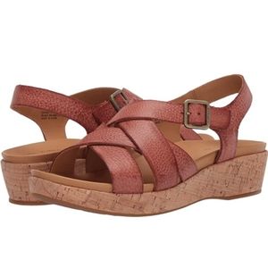 Kork-Ease Caroleigh Sandal rust brown 7
